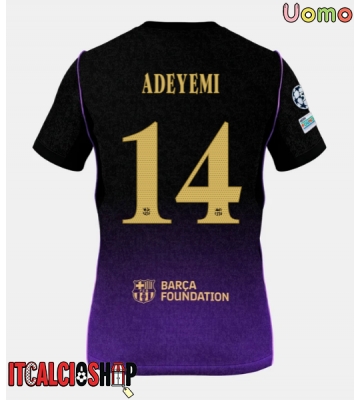 Barcelona Karim Adeyemi #14 Seconda Maglia 2026-27 Manica Corta